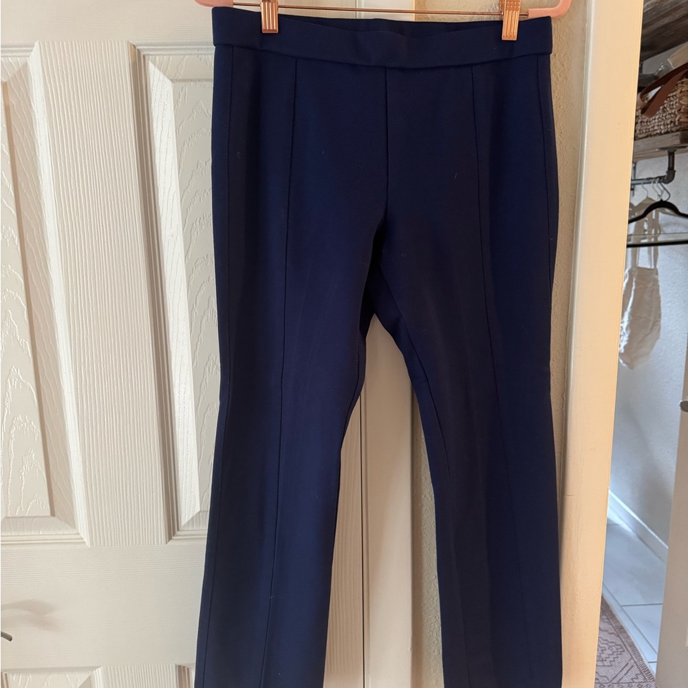 Tory Burch Blue Straight Leg Pants